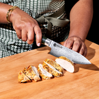 Damascus Steel Chef's Knife, 6"