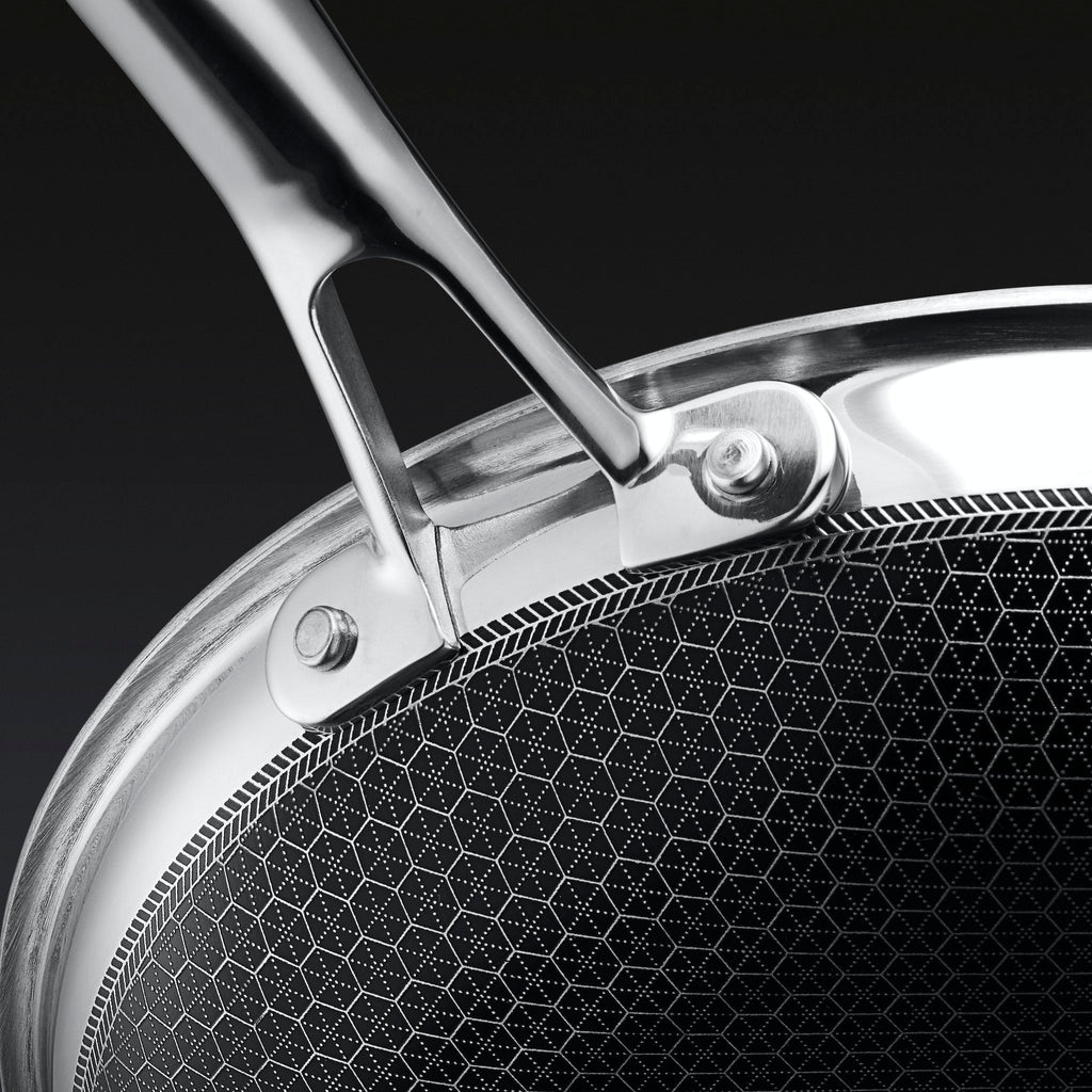 Hybrid Fry Pan Set With Lids, 6-pc